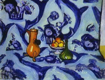 Stillleben Werke - Blaue Tischdecke abstrakte Fauvm Henri Matisse moderne Dekor Stillleben